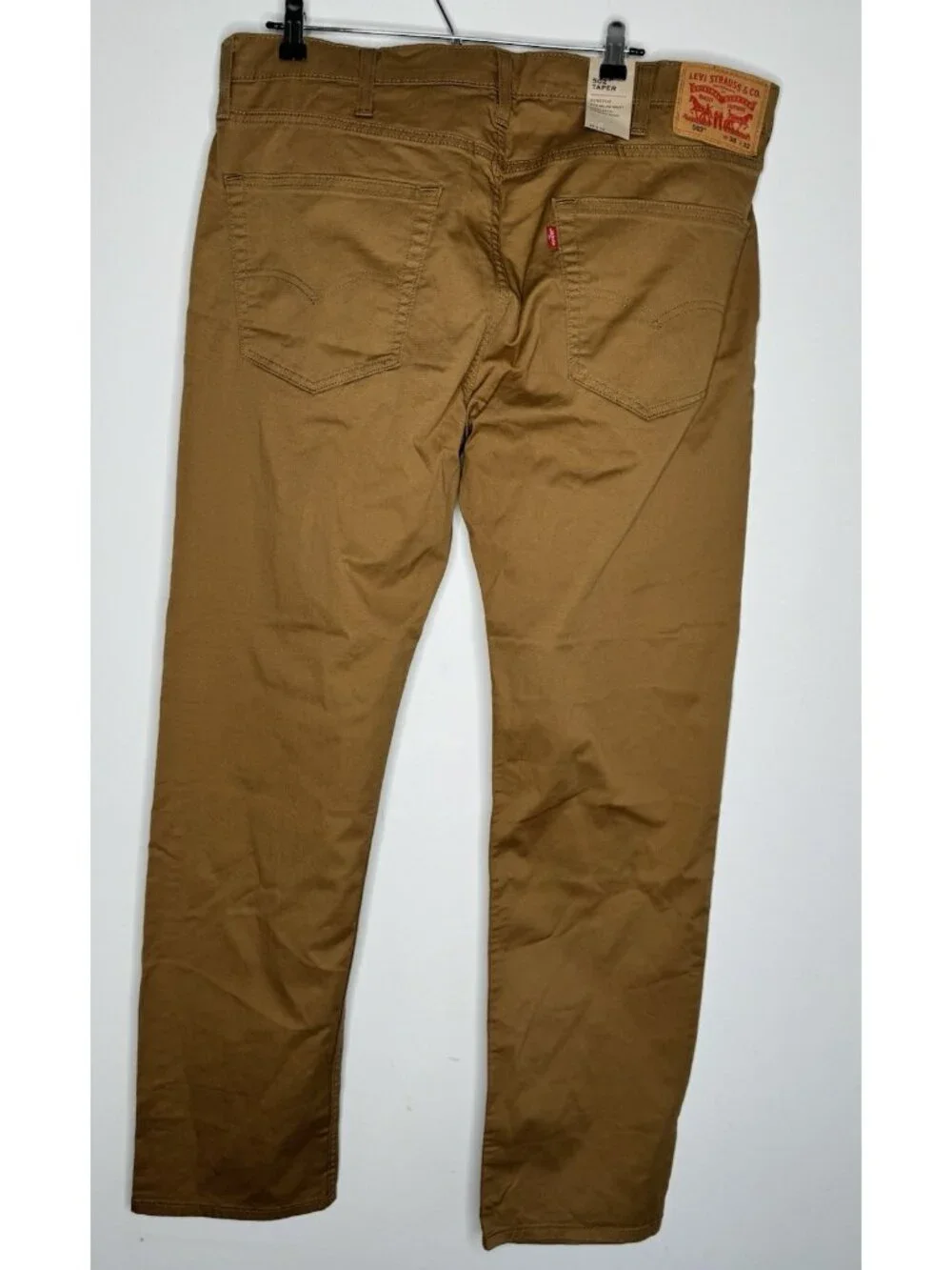 Levi’s 502 Taper 38 W 32 L Brown Jeans MRSP $69.50 Office Career Casual New NWT